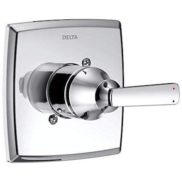 DELTA Delta Faucet Ashlyn 14 Series SingleFunction Chrome Shower Valve Trim Kit Shower Handle Delta Shower Trim Kit Chrome T14064 Valve Not Included