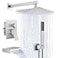 KES Bathtub Shower Faucet Set with Waterfall Tub Spout Shower System 3Function Shower Faucets Sets Complete with 10 Inch Rain Shower Head XB6305F18BN