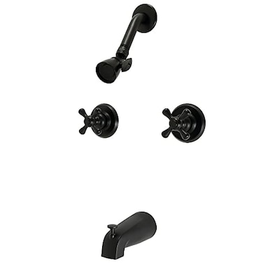 Kingston Brass KB240AX Magellan Tub and Shower Faucet Matte Black72 x 8 x 738