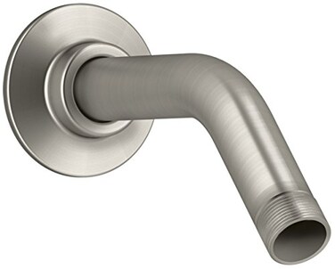 Kohler KOHLER MasterShowerR Showerarm and Flange 538 Long Vibrant Brushed Nickel