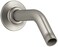 Kohler KOHLER MasterShowerR Showerarm and Flange 538 Long Vibrant Brushed Nickel