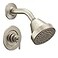 Moen Gibson Brushed Nickel EcoPerformance Modern Shower Trim Featuring Bathroom Showerhead and Lever Handle PosiTemp Valve Required T2902EPBN