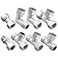 beduan Beduan Stainless Steel 12 Elbow 2 Ends Movable Cap Flexible Connector for Angled Valve Bidet Sprayer Shower Arm