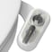 W WITHLENT Left Handed Bidet Attachment for Toilet SelfCleaning control panel on left side Dual Nozzle Frontal Rear Wash NonElectric Adjustable Water Pressure Water Bidet Toilet Seat Attachment