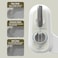 W WITHLENT Left Handed Bidet Attachment for Toilet SelfCleaning control panel on left side Dual Nozzle Frontal Rear Wash NonElectric Adjustable Water Pressure Water Bidet Toilet Seat Attachment