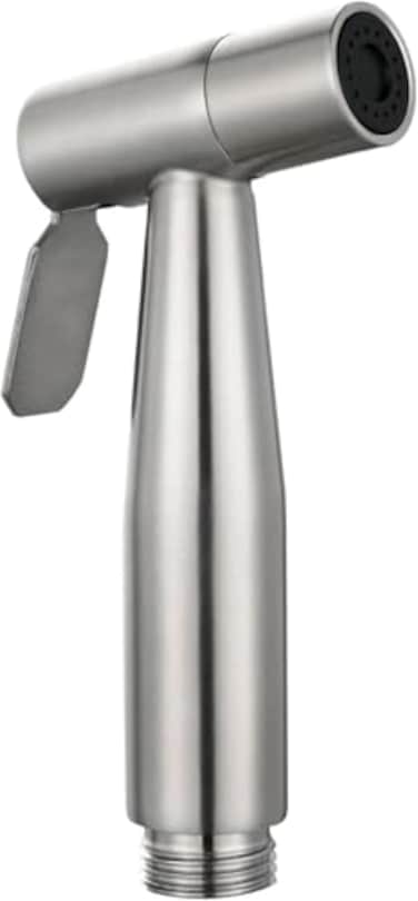 Fat-Cattie Handheld Bidet Sprayer for ToiletBathroom Spray with G12Brushed Nickel