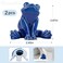Framendino 2 Pack Ceramic FrogShaped Decorative Caps Cute Blue Frogs for Bathroom Accents