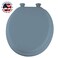 Mayfair 13EC 034 Soft Cushioned Toilet Seat 1 Pack Round Sky Blue