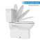 EcoExplorer Toilet Seats Elongated19 Extra Long Toilet SeatBuiltIn Potty Training Seat for ToddlersSafe Durable PP MaterialQuietClose Hinges Easy Installation Release with Hardware