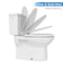 EcoExplorer Toilet Seats Elongated19 Extra Long Toilet SeatBuiltIn Potty Training Seat for ToddlersSafe Durable PP MaterialQuietClose Hinges Easy Installation Release with Hardware