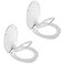 Mayfair NextStep2 Toilet Seat with BuiltIn Potty Training Seat SlowClose Removable that will Never Loosen Round White 2Pack