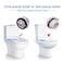 RDEXP White 708inch Height Water Tank Connected Dual Flush Fill Toilet Cistern Inlet Drain Valve Repair
