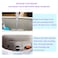 Doublelife SHANOER Toilet Push Button Valve Replacment Dual Flush 984inch Height Fit for Drain Diameter 256295 White