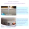 Doublelife SHANOER Toilet Push Button Valve Replacment Dual Flush 984inch Height Fit for Drain Diameter 256295 White