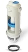 TOILTOBLE THU224 Toilet Flush Valve Assembly with Mounting Nut Fit for TOTO Two Piece Aquia Toilet Tank ST412M