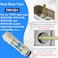 TOILTOBLE THU224 Toilet Flush Valve Assembly with Mounting Nut Fit for TOTO Two Piece Aquia Toilet Tank ST412M
