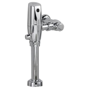 American Standard 6065111002 Selectronic Exposed Battery Powered Toilet 11 GPF Flush Valve Chrome 1613 in wide x 525 in tall x 35 in deep