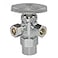 Eastman MultiTurn Dual Outlet 3Way ShutOff Valve 12 Inch CPVC x 38 Inch OD Compression Chrome Plated 04349LF