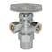 Eastman MultiTurn Dual Outlet 3Way ShutOff Valve 12 Inch CPVC x 38 Inch OD Compression Chrome Plated 04349LF