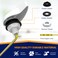 UpperHome Front Mount Toilet Handle Replacement Compatible with American Standard Kohler TOTO Gerber and Most Front Mount Toilet Tanks White