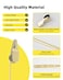 Hibbent Toilet Handle Replacement Front Mount Tank Flush Lever Handle Compatible with American Standard Toilet Trip Lever with Stainless Steel Flapper Chains Gold