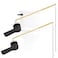 Hygie Rinse 2PCS Metal Toilet Handle Lever Flush Replacement Universal Front Mount Toilet Handle with Stainless Steel Flapper Chains Toilet Repair Kit Oil Rubbed Bronze