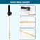 Hygie Rinse 2PCS Metal Toilet Handle Lever Flush Replacement Universal Front Mount Toilet Handle with Stainless Steel Flapper Chains Toilet Repair Kit Oil Rubbed Bronze