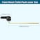 Hygie Rinse 2PCS Universal Metal Toilet Handle Replacement Kit Front Mount Toilet Lever Compatible with TOTOGlacier BayGerber Toilet Flush Handle with Flapper Chain Oil Rubbed Bronze