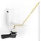 iFealClear Universal Metal Side Toilet Flush Handle Replacement Angle Mount Toilet Handle Replacement Compatible with Kohler American Standard TOTO Mansfield Solid Brass Oil Rubbed Bronze