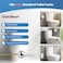 iFealClear Universal Metal Toilet Handle Replacement Kit Front Mount Toilet Tank Flush Lever Handle with Stainless Steel Chain Solid Brass Toilet Trip Lever Fits Most Toilets Easy Install Chrome