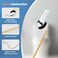 iFealClear Universal Metal Toilet Handle Replacement Kit Front Mount Toilet Tank Flush Lever Handle with Stainless Steel Chain Solid Brass Toilet Trip Lever Fits Most Toilets Easy Install Chrome