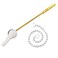 Jwodo Toilet Handle Replacement Kit Universal Tank Flush Lever Handle with Stainless Steel Flapper Chains for Most Front Mount Toilets White Finish Toilet Flush Handle