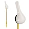 Jwodo Toilet Handle Replacement Kit Universal Tank Flush Lever Handle with Stainless Steel Flapper Chains for Most Front Mount Toilets White Finish Toilet Flush Handle