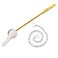 Jwodo Toilet Handle Replacement Kit Universal Tank Flush Lever Handle with Stainless Steel Flapper Chains for Most Front Mount Toilets White Finish Toilet Flush Handle