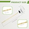 OasisFlow Toilet Flush Tank Lever Replacement Compatible with TOTO THU004CP Trip Lvr for ST701 CST853854884 CST604CEF CST614CEF