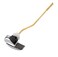 PDFans Toilet Handle Replacement Kit Side Mount Toilet Flush Handle Lever Universal Fits Most Toilets Easy Install Solid Brass Material Chrome Finish