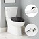 PuritySage Universal Front Mount Toilet HandleToilet Tank Flush Lever Replacement HandleToilet Repair HandleChrome