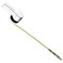 PuritySage Universal Front Mount Toilet HandleToilet Tank Flush Lever Replacement HandleToilet Repair HandleChrome