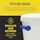Qualihome Toilet Flusher Handle Replacement Kit Universal Toilet Handle Durable Elegant and EasytoInstall Flush Lever Blue Finish Front Mount
