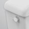 RAVINE Premium Modern Luxury Universal Toilet Handle Replacement Majestic Collection Toilet Lever Replacement Easy Install Chrome Side Mount