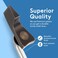 RAVINE Toilet Handle Replacement American Standard Toilet Flush Handle with Elegant Design Durable Toilet Flush Lever Front Mount Easy to Install Toilet Bowl Handle Replacement Brushed Bronze