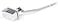 VALLVATER Toilet Flush Handle Replacement Side Mount Toilet Tank Lever Fit for Kohler 85114CP Trip Lever Kit Polished Chrome