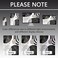 QGHOT Mid Century Modern Black and White Shower Curtain Cool Charcoal Grey Silver Shower Curtains for Mens Bathroom Decor Sets Abstract Boho Pattern Waterproof Cloth Fabric with Hooks 70x72 in