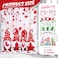 Remerry 3 Pcs Easter Shower Curtain for Bathroom Decor with Hooks St Patricks Day Valentines Day Holiday Shower Curtains Set71 x 71 InchWaterproof Fabric Bathtub Bathroom DecorGnome Style