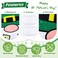 Remerry 3 Pcs Easter Shower Curtain for Bathroom Decor with Hooks St Patricks Day Valentines Day Holiday Shower Curtains Set71 x 71 InchWaterproof Fabric Bathtub Bathroom DecorGnome Style