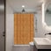 Shrahala Wood Bamboo Rustic Decorative Shower Curtain Weave Wood Pattern Texture Bamboo Seamless Organic for Home Decor Bathtubs Bathroom Decor Waterproof Shower Curtain 72x72 inch