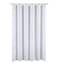 SÂ·Lattye SLattye 72 x 78 Washable Shower Curtain Liner Bathroom Waterproof Fabric Cloth Polyester Best Hotel Quality Friendly with Curved Plastic Hooks Set Long Pure White