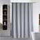 SÂ·Lattye SLattye Bathroom Shower Curtain or Liner Waterproof Fabric Washable Polyester Hotel Quality Friendly Stripe Heavy Duty with White Plastic Hooks 72 x 72 Standard Gray Arrow