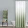 Mrs.Naturall Small Stall Size Shower Curtain 36x72 for Bathroom Spring Decor Narrow Half Waterproof Washable Liner Waffle Fabric Cloth RV Shower Curtains for Camper Wide 36 x 72 with Hooks Set Sage Gr