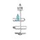 simplehuman Adjustable and Extendable Shower Caddy Large Stainless Steel and Anodized Aluminum